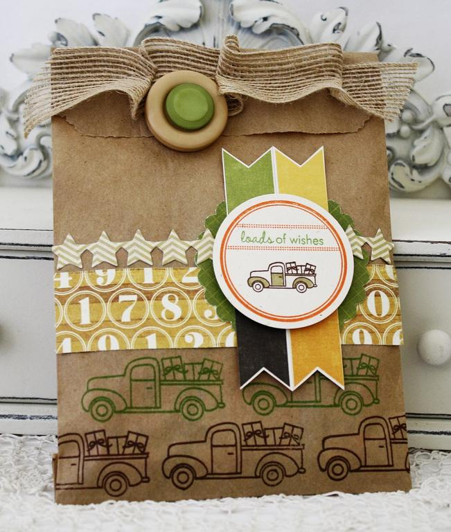 Papertrey Ink Supplies Used:<br />
Stamps:<br />
Tremendous Treats:  Birthday, Tiny Treats:...