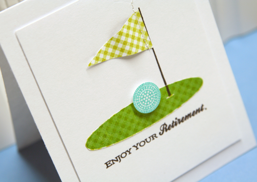 Stamps: On the Links<br />
<br />
Ink: New Leaf, True Black, Hawaiian Shores<br />
<br />...