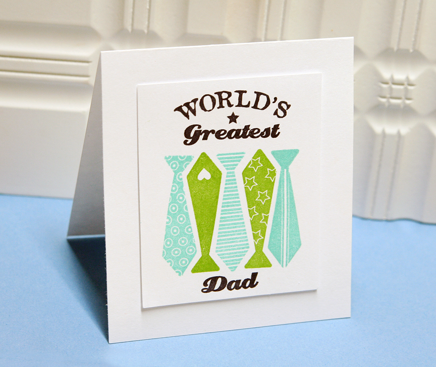 Stamps: World's Greatest<br />
Ink: True Black, Hawaiian Shores, New Leaf<br />
Paper:...