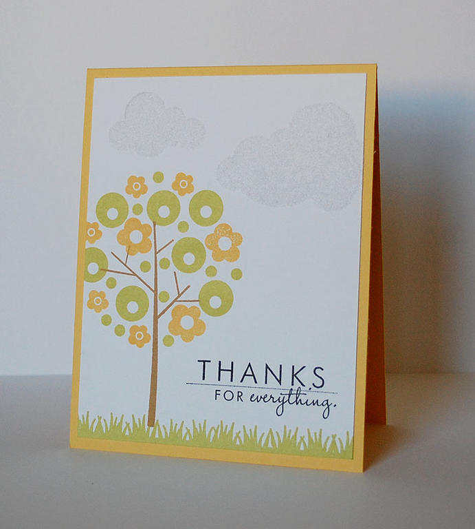 Stamps-<br />
Papertrey Ink- Hanging Out, Up Up &amp; Away, Green Thumb, Falling Leaves, Year...