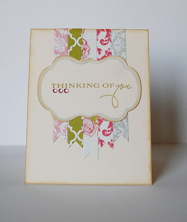 Cardstock- Papertrey Ink Vintage Cream<br />
Paper- Echo park Victoria Gardens<br />
Stamps-...