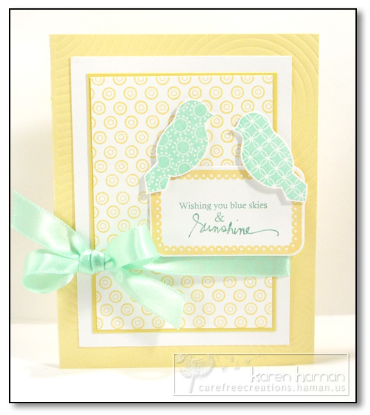 Supplies<br />
All supplies PTI unless otherwise noted.<br />
Stamps: Bird Watching Additions,...