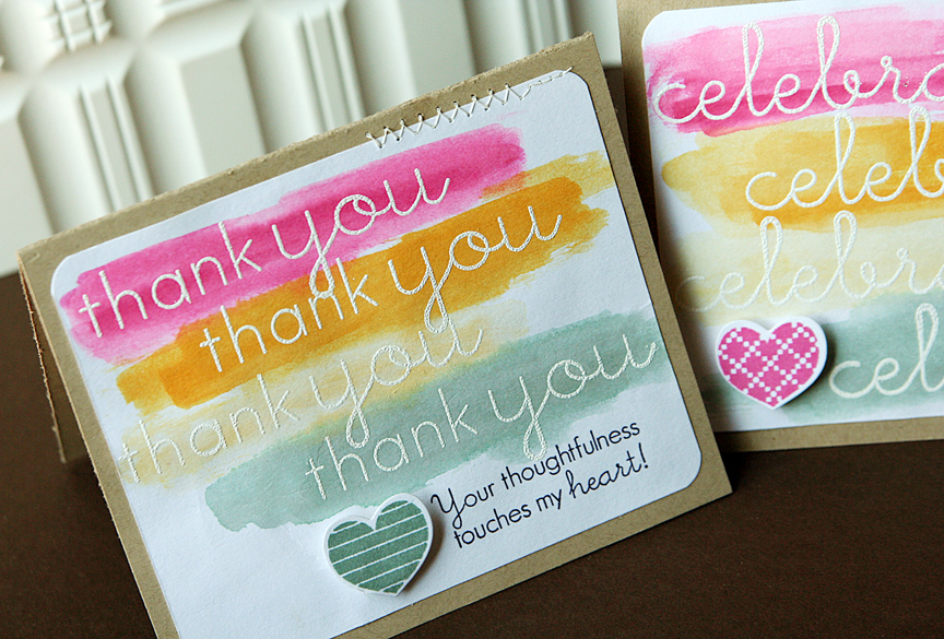 Stamps: Think Big Favorites #15, Heart-2-Heart #3<br />
Ink: Raspberry Fizz, Summer Sunrise,...