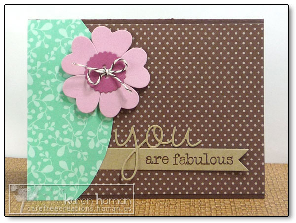 Supplies<br />
All supplies Papertrey Ink unless otherwise noted.<br />
Stamps: Wonderful...