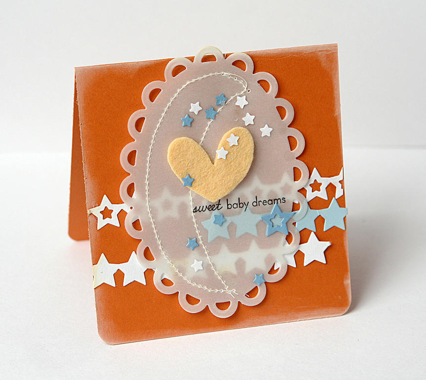 Stamps: Baby Face<br />
Ink: True Black, Vintage Cream<br />
Paper:Canyon Clay cardstock,...