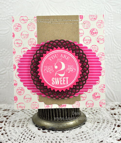 Paper: rustic cream, kraft, dark chocolate, raspberry fizz, raspberry fizz pattern pack<br />...