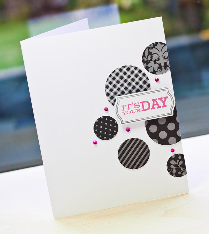 Your Day<br />
<br />
Stamps- Framed Out #3<br />
Ink- Hibiscus Burst, Smokey Shadow<br />...