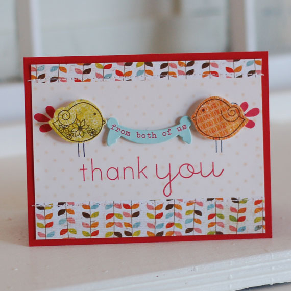 Stamps:  Tweet Talk, Think Big Favorites #15, BB: Twinkle<br />
Ink:  Pure Poppy, True Black<br...