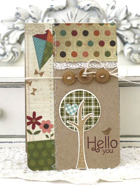Papertrey Ink Supplies Used:<br />
Stamps:<br />
Trendy Tree Tops<br />
Ink:<br />
Classic...