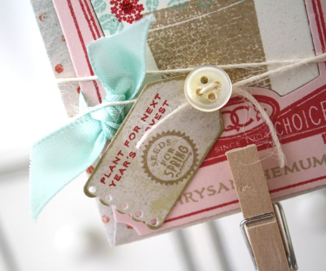 Papertrey Ink Supplies Used:<br />
Stamps:<br />
Year of Flowers Titles, Garden Variety II<br...