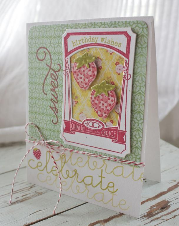 Stamps:Strawberry Patch &amp; Sentiments, Garden Variety II, Think Big Favorites #15<br />...