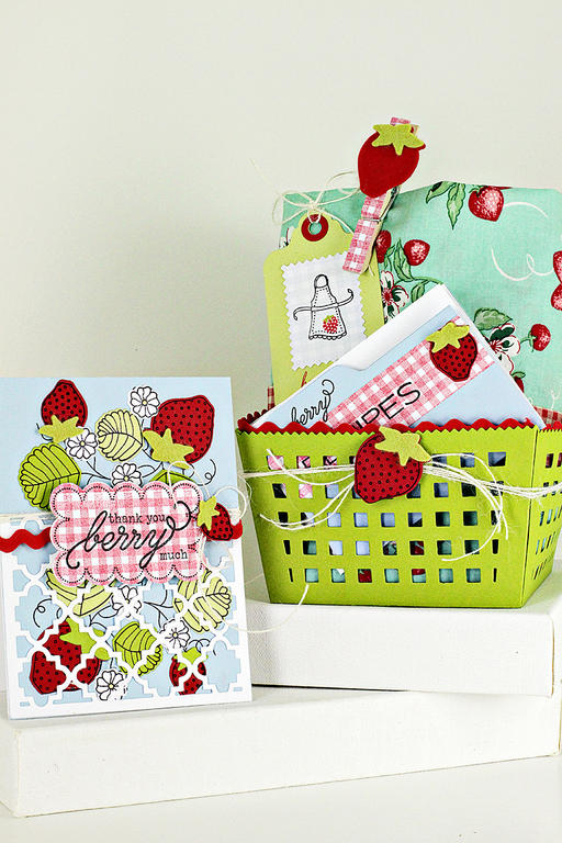 Strawberry Patch<br />
<br />
Stamps: Strawberry Patch, Strawberry Patch Sentiments, Just For...
