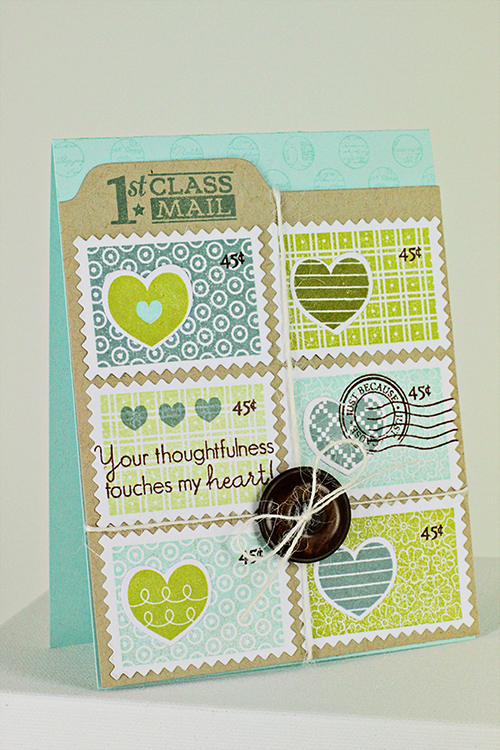 Heart-2-Heart #3<br />
<br />
Stamps: Heart-2-Heart #3, Background Basics: Postmarks,...