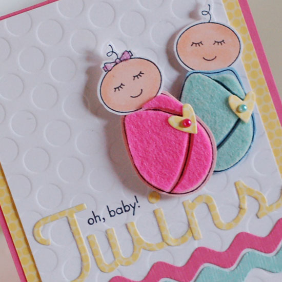 Stamps:  Baby Face<br />
Ink:  Memento Tuxedo<br />
Cardstock:  Stamper&#039;s Select White,...