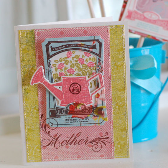 Stamps:  Garden Variety, Garden Variety II, Year of Flowers Titles<br />
Ink:  Berry Sorbet,...