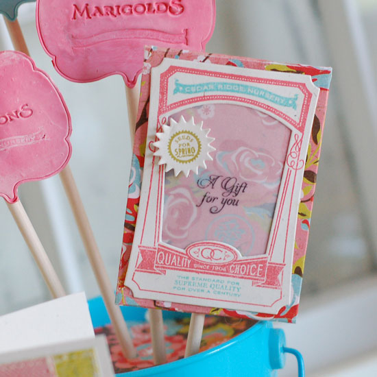 Stamps:  Garden Variety, Garden Variety II, Year of Flowers Titles<br />
Ink:  Berry Sorbet,...