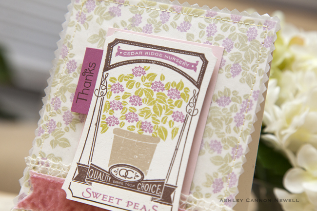 Supplies<br />
<br />
Stamps: Garden Variety II, Year of Flowers Titles, Trendy Tree Tops<br...