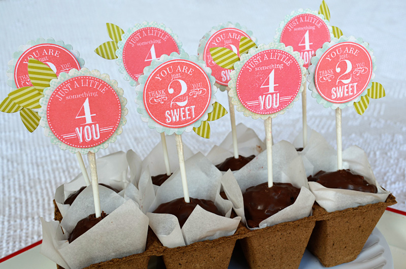 {Flower Pot Seedlings} set<br />
Stamps - Tagged Sentiment<br />
CS - White<br />
PP - Simply...