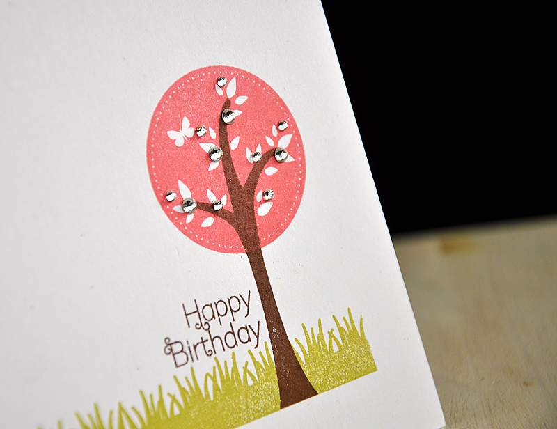 Stamps: Hanging Out &amp; Trendy Tree Tops<br />
Ink: Simply Chartreuse, Berry Sorbet &amp;...