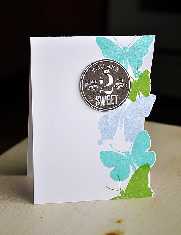 Stamps: Beautiful Butterflies &amp; Tagged Sentiments<br />
Ink: New Leaf, Hawaiian Shores,...