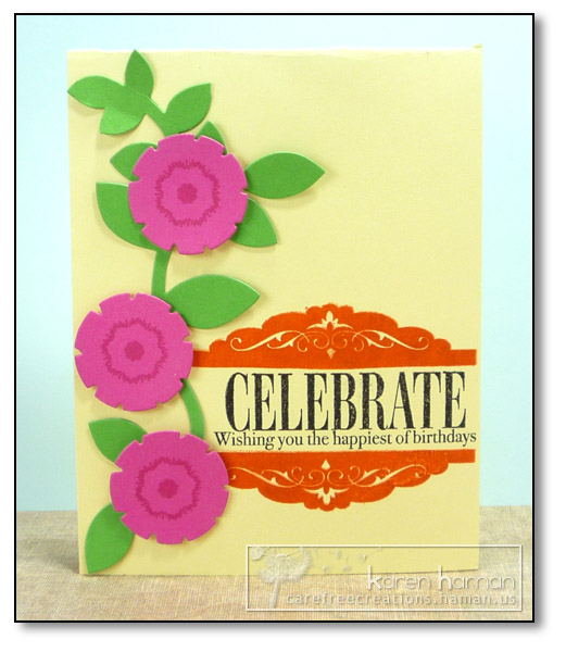 Supplies<br />
All supplies Papertrey Ink unless otherwise noted.<br />
Stamps: Celebrations,...