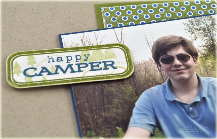 Stamps: Summer Camp<br />
Cardstock 12&quot; x 12&quot; Kraft (SU); all others PTI: Enchanted...