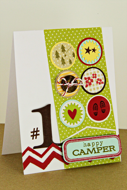 Stamps: Summer Camp, Tag-its #5, Get to the Point<br />
Cardstock: Pure Poppy, Stamper&#039;s...