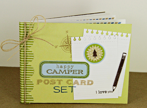 Stamps: Summer Camp, Father Knows Best, Happy Trails, Tag-its #10, <br />
<br />
Postmarks,...