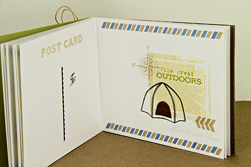 Stamps: Summer Camp, Father Knows Best, Happy Trails, Tag-its #10, <br />
<br />
Postmarks,...