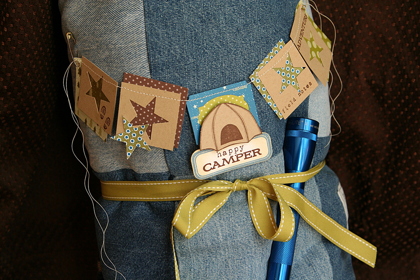 Summer Camp banner and card:<br />
<br />
STAMPS: Summer Camp<br />
INK: Ripe Avocado, Dark...