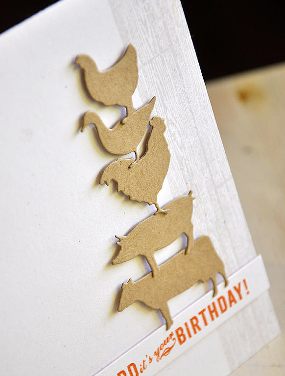 Stamps: On The Farm &amp; BB: Farm &amp; Barn<br />
Ink: Soft Stone &amp; Canyon Clay<br />...