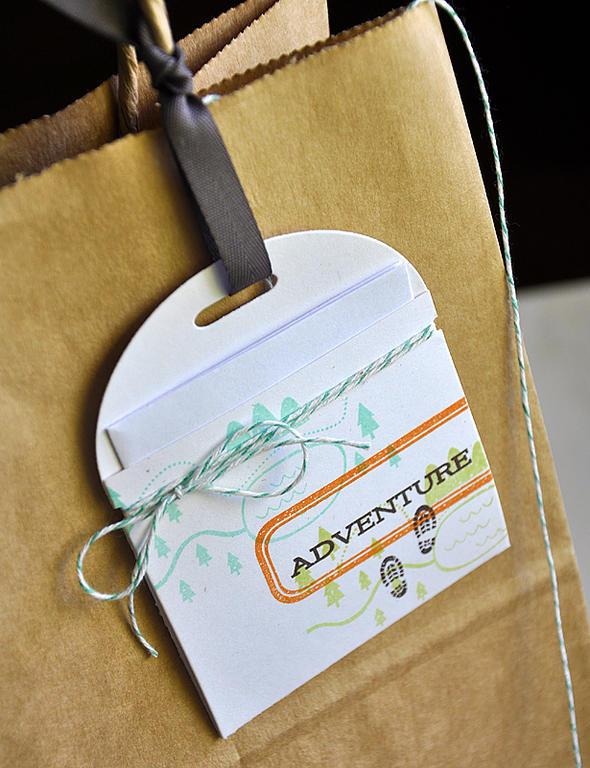 Stamps: Summer Camp<br />
Ink: Aqua Mist, Spring Moss, Canyon Clay &amp; Smokey Shadow<br />...