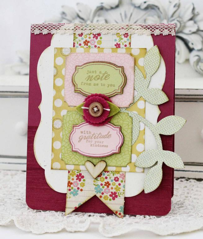 Papertrey Ink Supplies Used:<br />
Stamps:<br />
Framed Out #4, Background Basics:  Farm &amp;...