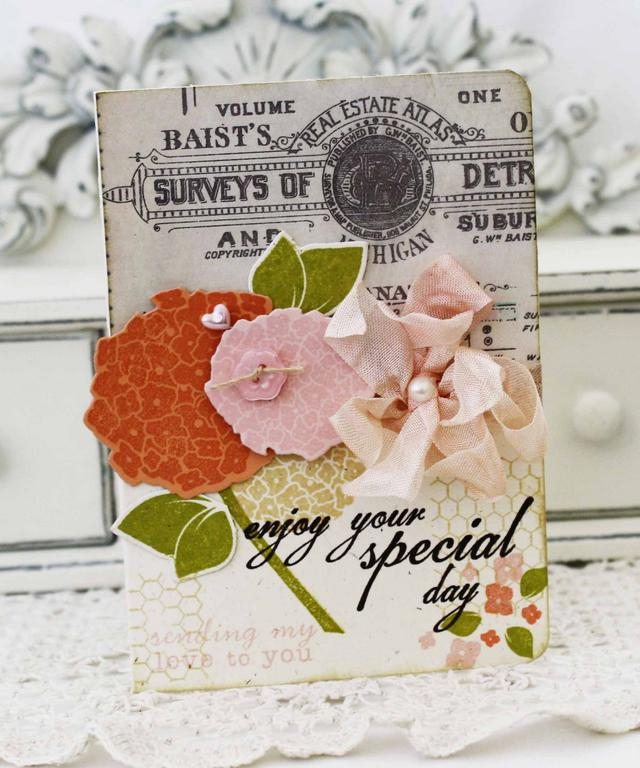 Papertrey Ink Supplies Used:<br />
Stamps:<br />
Happy Hydrangeas, Fillable Frames Sentiments,...