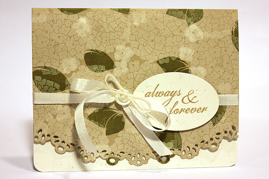 stamps: Happy Hydrangeas<br />
<br />
ink: Vintage Cream, Classic Kraft, Ripe Avocado<br />...
