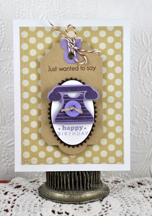Paper: stamper&#039;s select white, kraft, winter wisteria, dark chocolate, fine linen pattern...