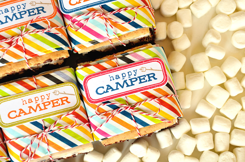 {Happy Camper} S&#039;mores Wraps<br />
<br />
Stamps - Summer Camp <br />
CS - White<br />...