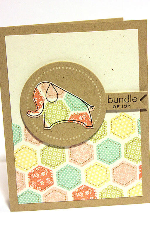 stamps: Happy Hexagons, Bitty Baby Blessings<br />
<br />
ink: Smokey Shadow, Vintage Cream,...