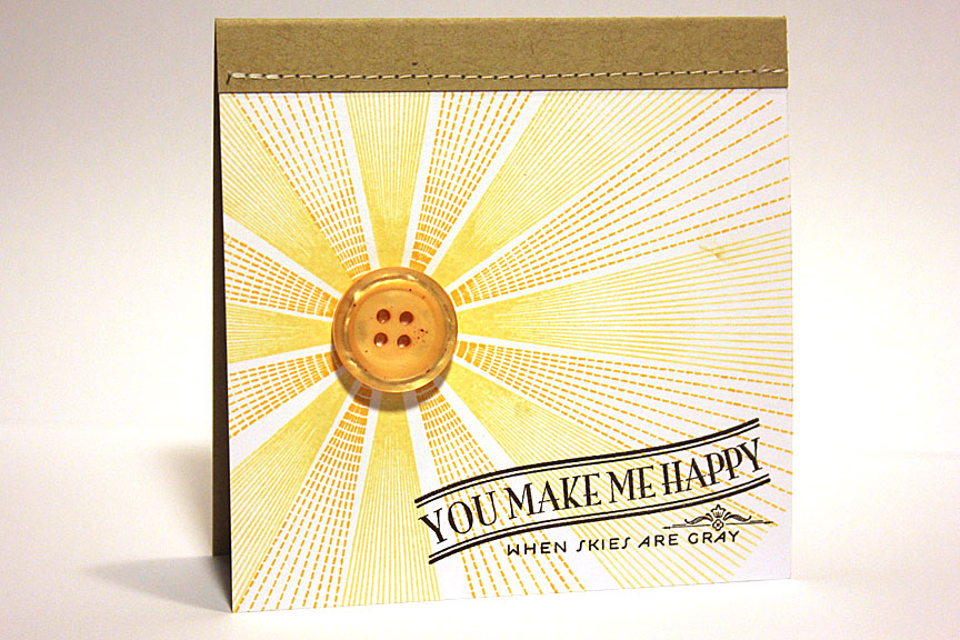 stamps: We Go Together, Hello Sunshine<br />
<br />
ink: Harvest Gold, Summer Sunrise, Smokey...