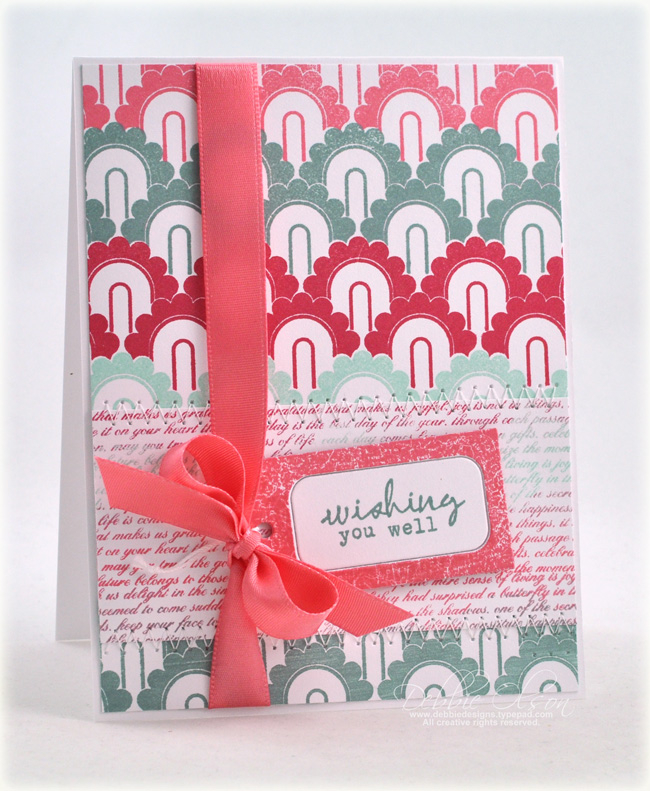 Stamps: Background Basics: Rainbows, Framed Out #5,Background Basics:  Text Style<br />...