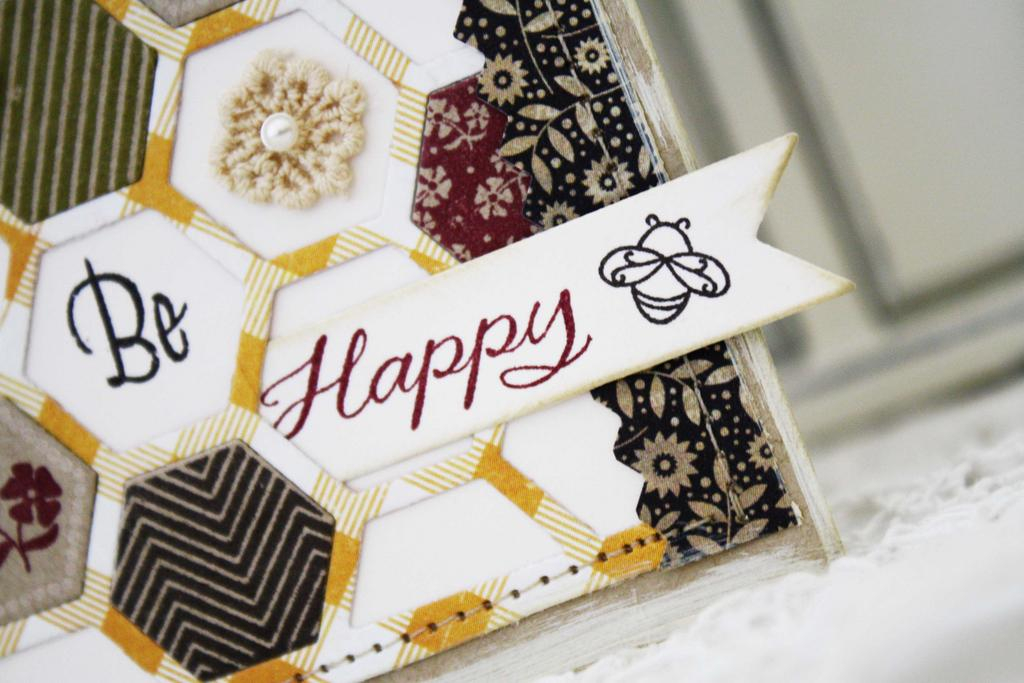 Papertrey Ink Supplies Used:<br />
Stamps:<br />
Happy Hexagons, Friendship Jar Summer...