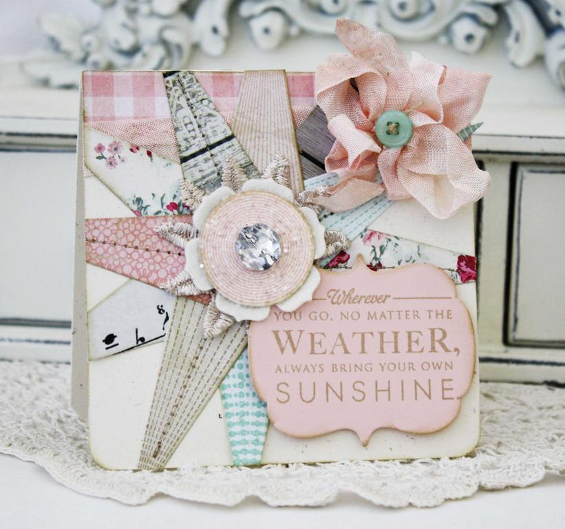 Papertrey Ink Supplies Used:<br />
Stamps:  Hello Sunshine<br />
Cardstock:  Rustic Cream,...