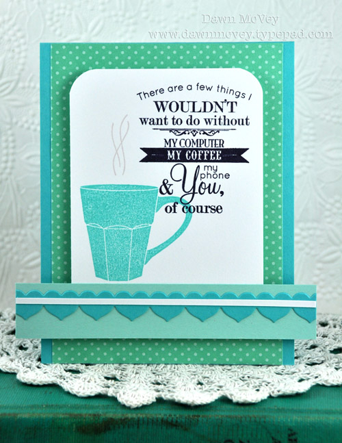 Paper: stamper&#039;s select white, aqua mist, hawaiian shores, aqua mist pattern pack<br />...
