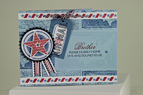 Military Hero/Military Stars<br />
<br />
Stamps: Military Hero, Military Stars, Men of Life,...