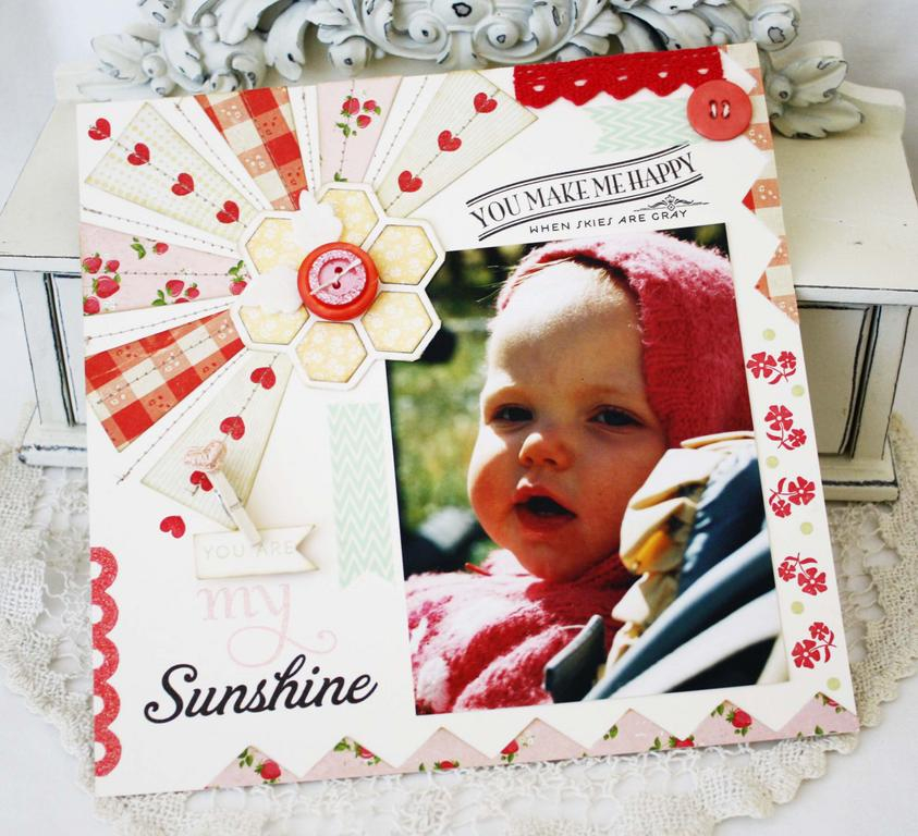 Papertrey Ink Supplies Used:<br />
Stamps:<br />
We Go Together, Happy Hexagons, Hello...