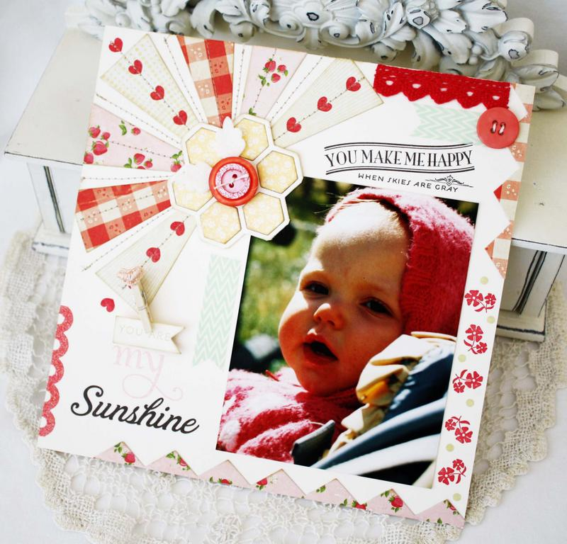 Papertrey Ink Supplies Used:<br />
Stamps:<br />
We Go Together, Happy Hexagons, Hello...