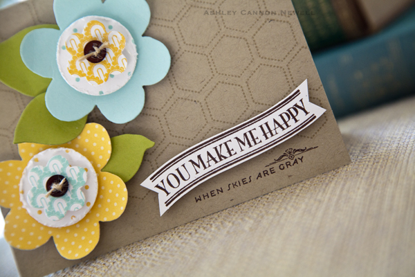 Supplies<br />
<br />
Stamps: We Go Together, Background Basics: Rainbows, Happy Hexagons,...