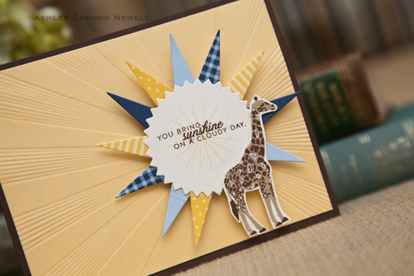 Supplies<br />
<br />
Stamps: Hello Sunshine, It&#039;s A Jungle Out There<br />
Ink: Dark...
