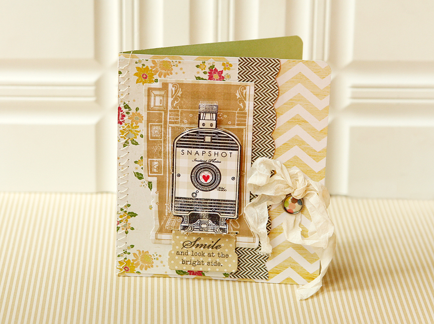 STAMPS: Shutterbug Special<br />
INK: Classic Kraft, True Black, Pure Poppy<br />
PAPER: Crate...