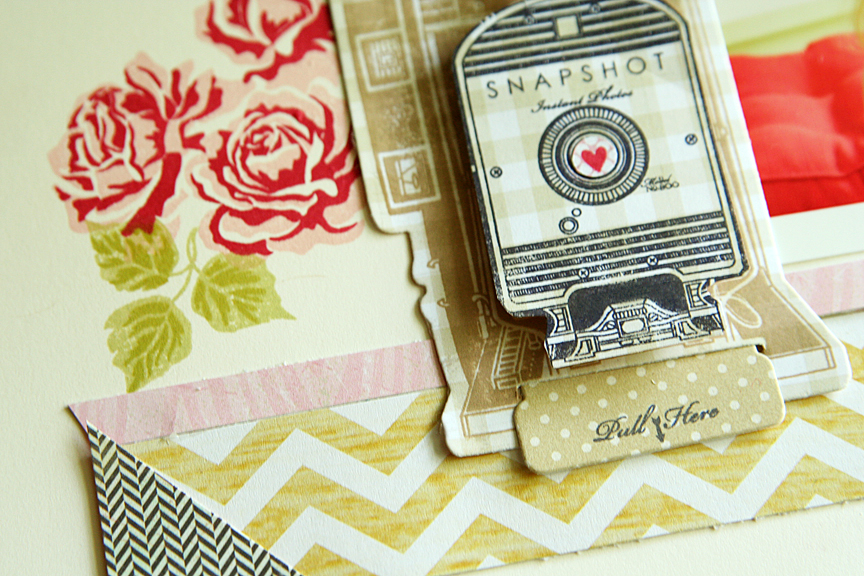 STAMPS: Shutterbug Special, The Sweet Life, Hello Sunshine<br />
INK: Harvest Gold, Spring...